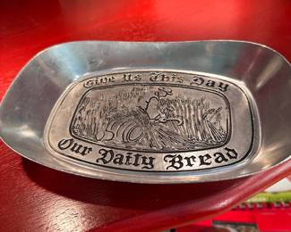Pewter-style (Taiwan) give us this day our daily bread