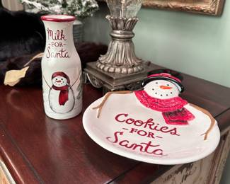 St. Nicholas Square Yuletide Cookies & Milk for Santa