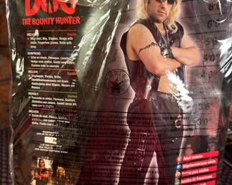 Halloween costume Dog the Bounty Hunter, new