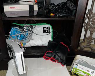 Four gaming systems and accessories 