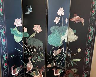 Vintage Coromandel screen.