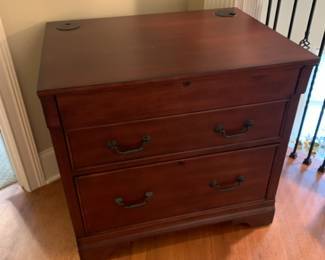 #53 Aspen home Letter 2 drawer Filing Cabinet - (you move - upstairs) - 33x25x31 $150.00