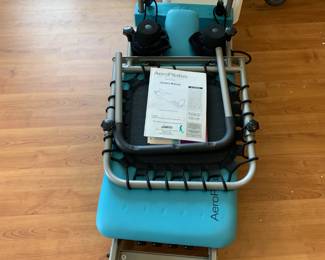 #67 Aero Pilates less stress reformer 34x18x8 $350.00