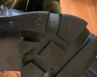 #79 Vietnam Jungle Boots - Size 8W $75.00
#80 Black Jungle Boot - Size 8W $75.00
