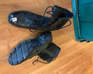 #79 Vietnam Jungle Boots - Size 8W $75.00
#80 Black Jungle Boot - Size 8W $75.00