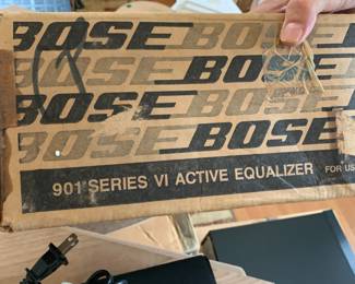 #90 Bose 901Series 6 Direct Reflecting Speakers (2) w/active eq (stands incl.) $400.00