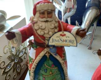 #98 Jim Shore O Tannen Baum Santa Claus Figurine $24.00