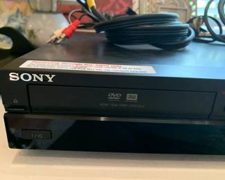 #116 Sony VHS/DVD Player - RGRVX525 $60.00