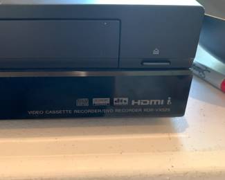 #116 Sony VHS/DVD Player - RGRVX525 $60.00