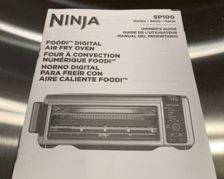 #127 Ninja sp100 food digital air fryer oven $50.00