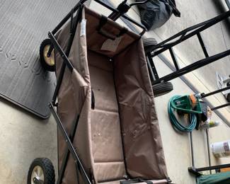 #172 Tan Collapsible Wagon - 18x32x10 $25.00