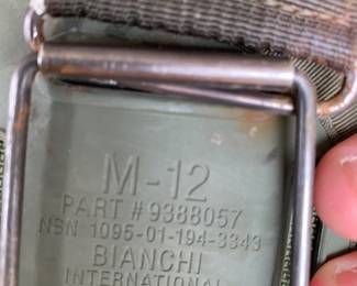 #162 Military M12 Holster $20.00