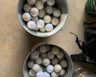 #174 Bucket of Golf Balls - 2 buckets $20.00
