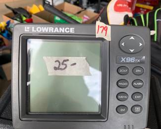 #179 Low Range Depth Finder X95TX (as is boat attachment missing) $25.00