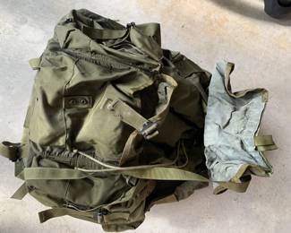 #180 Military Ruck Sack $25.00