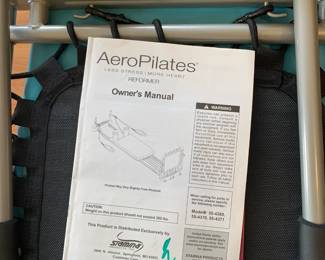 #67 Aero Pilates less stress reformer 34x18x8 $350.00