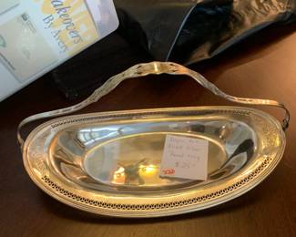 #223 Empire Art Nickle Silver Bread Tray $25.00