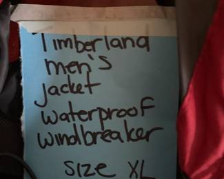 #244 Timberlake Waterproof Windbreaker - Red Size XL $25.00