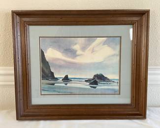 Charles Mulvey - Signed Watercolor
