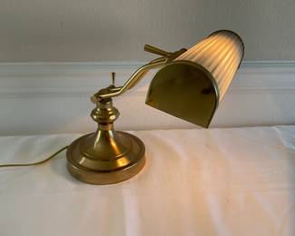 Vintage Brass Desk Lamp