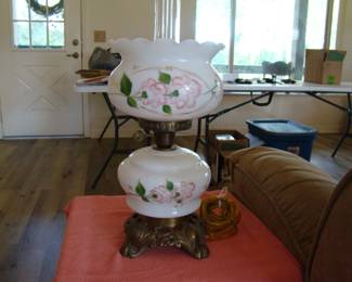 Vintage Boudoir Lamp
