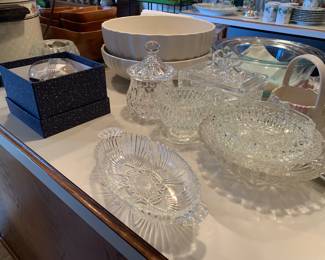 Crystal, kitchenware