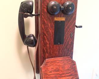 Antique Western Electric crank phone