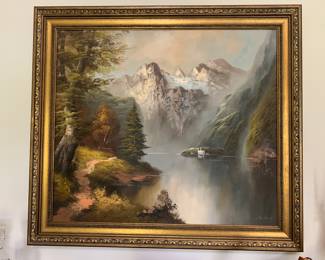 Oil painting imported from Germany