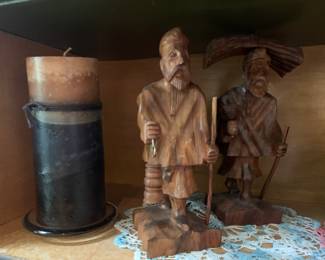 Hand carved figures from germany