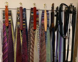 Huge selection of ties