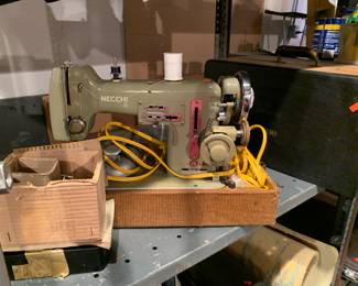 Italian Necchi sewing machine