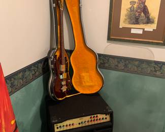 Vintage electric guitar