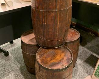 Antique barrels