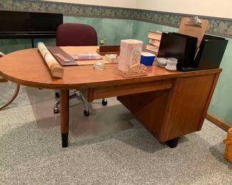 Vintage desk and office supplies 