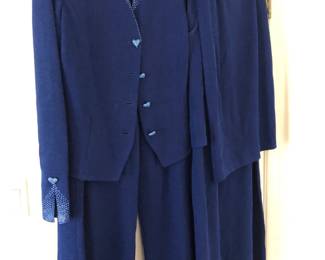 St. Johns 5 Pc Royal Blue Evening Ensemble