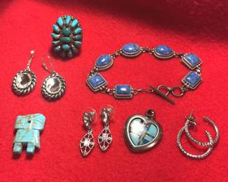 Sterling, Turquoise, More
