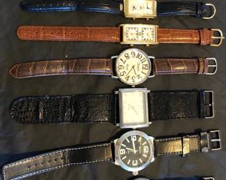 Gucci, Timex, Montres De Fluer, Xanadu, Geneva, Thames York, Guess Watches