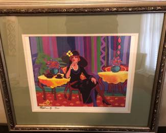 Quiet Time By Martinez, Signed And Numbered