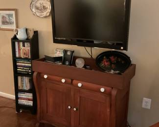 Dry sink and TV