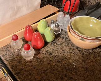 Salt and pepper shakers 