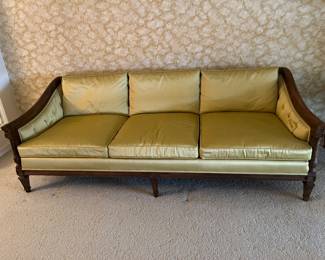 Vintage upholstered sofa