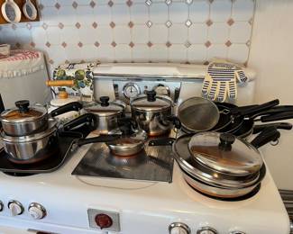 Revere ware pots and pans