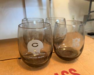 Chicago Bears rolly polly glasses.....