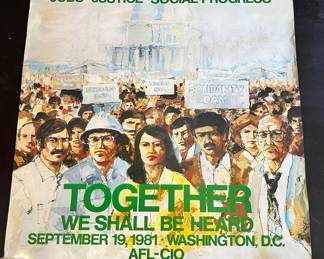 AFL - CIO 
Solidarity Day 1981

