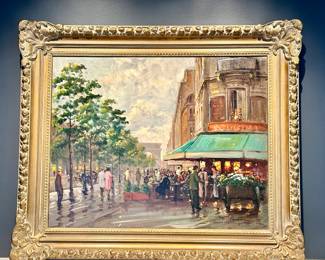 L’Avenue de Champs Elysee 
Francus Gerome