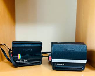 Polaroid One Step and Spirit cameras