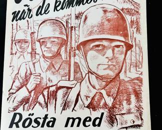 Vintage Swedish Labor Posters