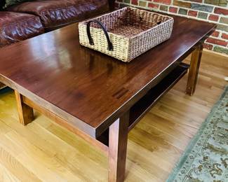 Arts & Crafts style coffee table 