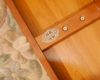 Detail of Levenger reading desk, Tools for Serious Readers, Made in Denmark