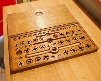 Wonderful vintage Tap and & Die tool set